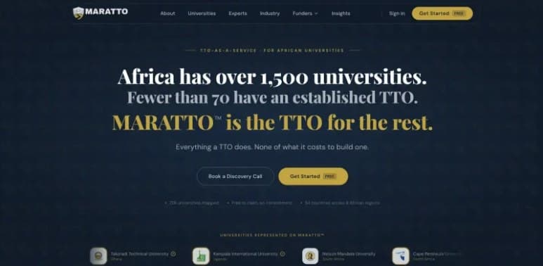 MARATTO homepage
